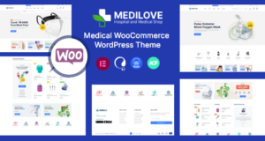 Medilove – Medizinische Geräte WooCommerce WordPress Template + RTL