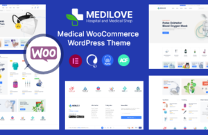 Medilove – Medizinische Geräte WooCommerce WordPress Template + RTL