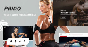 Prido – WooCommerce-Template für Sportgeschäfte