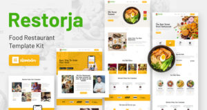 Restorja – Restaurant & Essen Elementor Template Kit