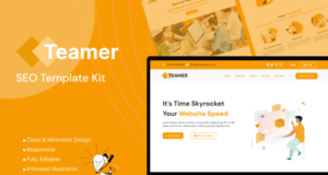 Teamer – SEO Marketing Elementor Template Kit