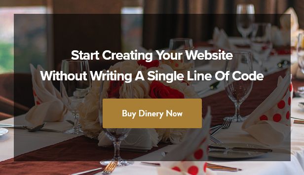Dinery Food Delivery Tischreservierung Restaurant Elementor WordPress Theme