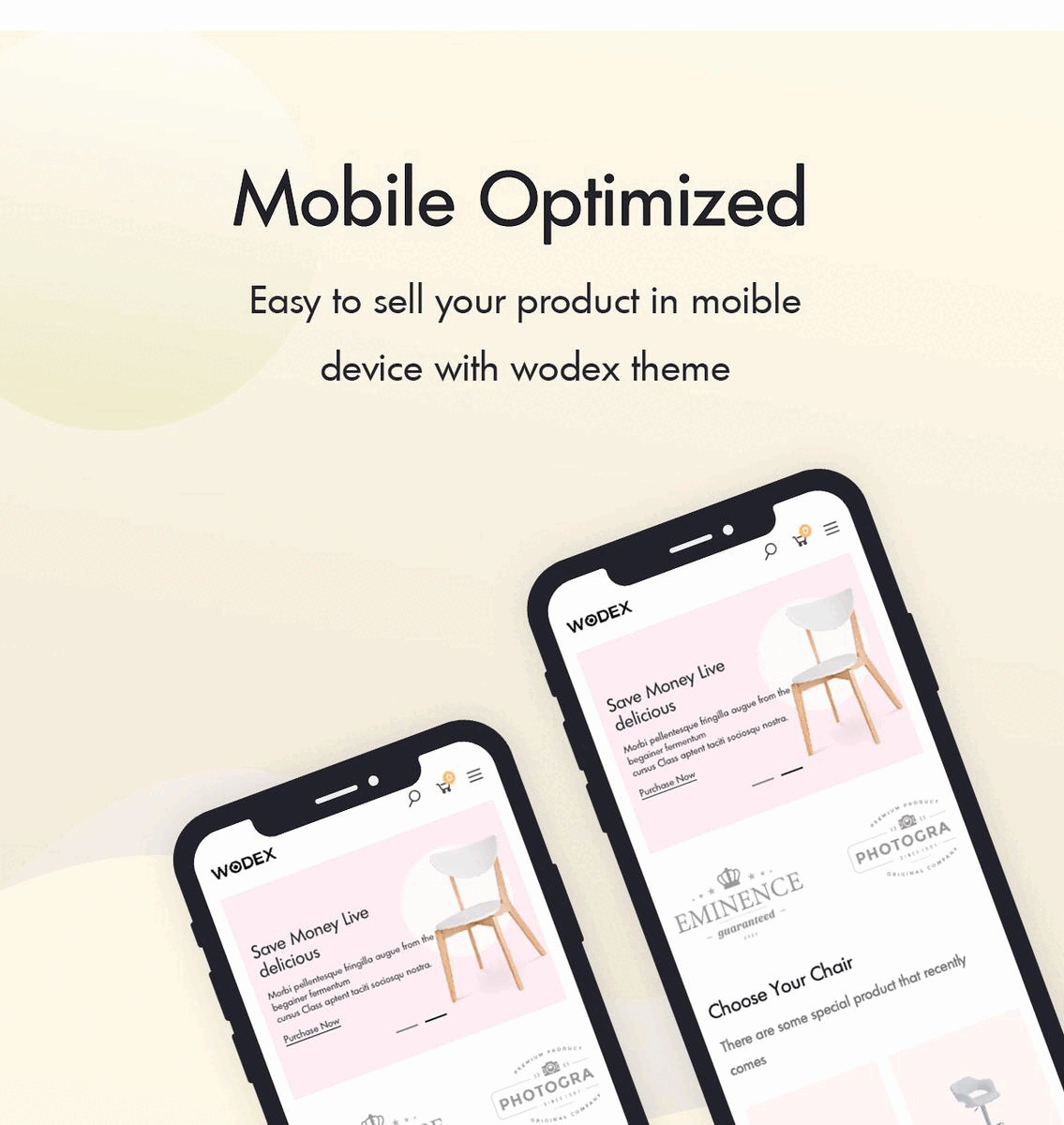 WooCommerce-Thema mobil optimiert