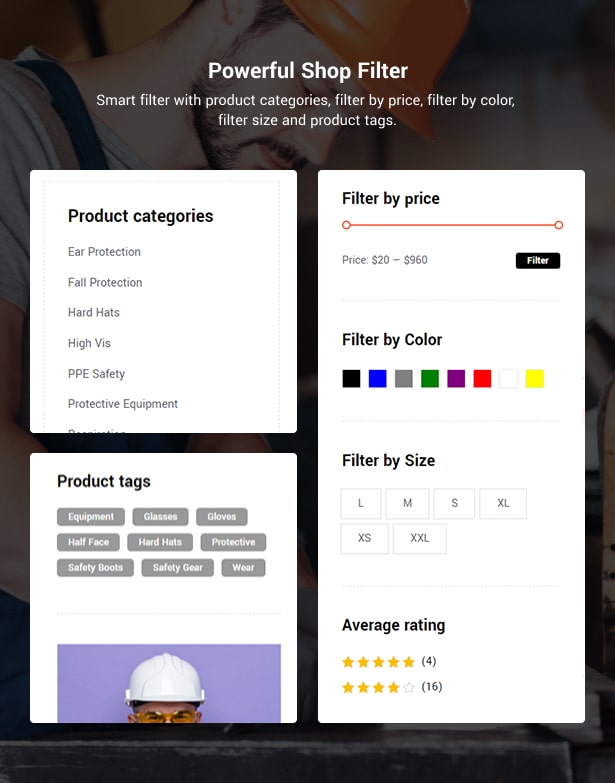Radist Gear Shop WordPress-Theme