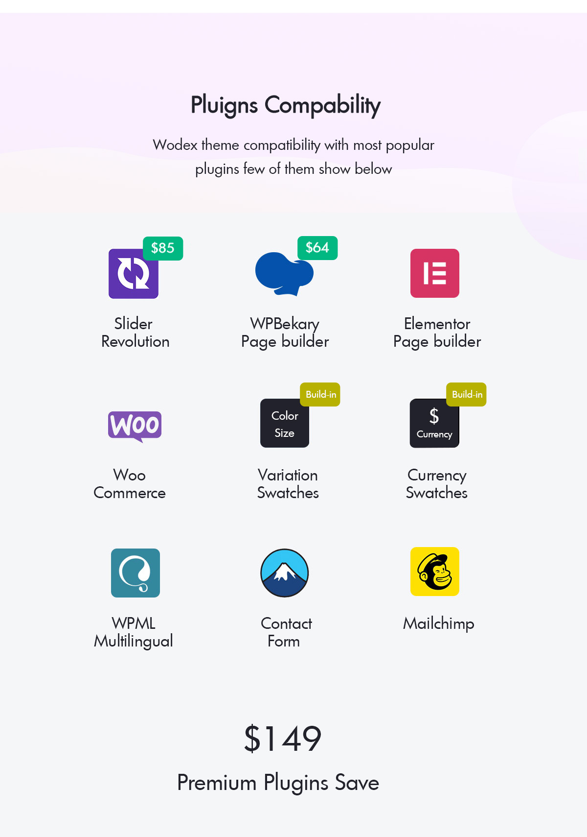 WooCommerce-Design-Plugins werden unterstützt