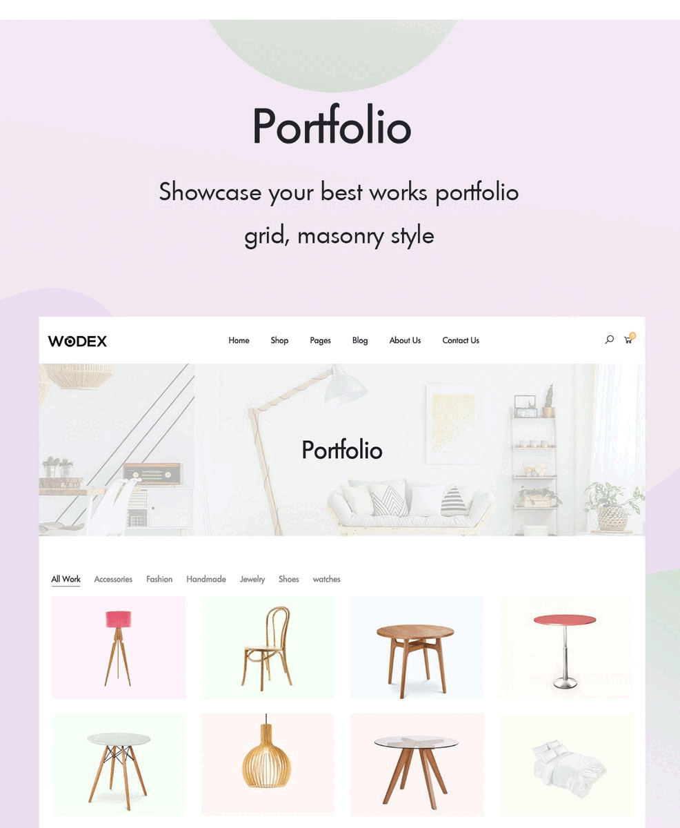 WooCommerce-Theme-Portfolio-Funktion