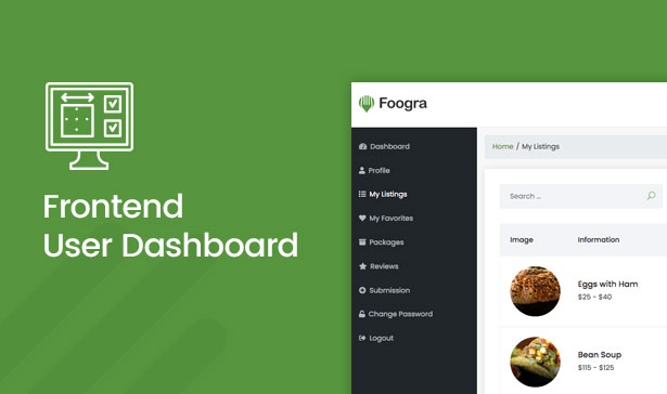 Foogra - WordPress-Thema für Restaurantverzeichnis und -listen - 8