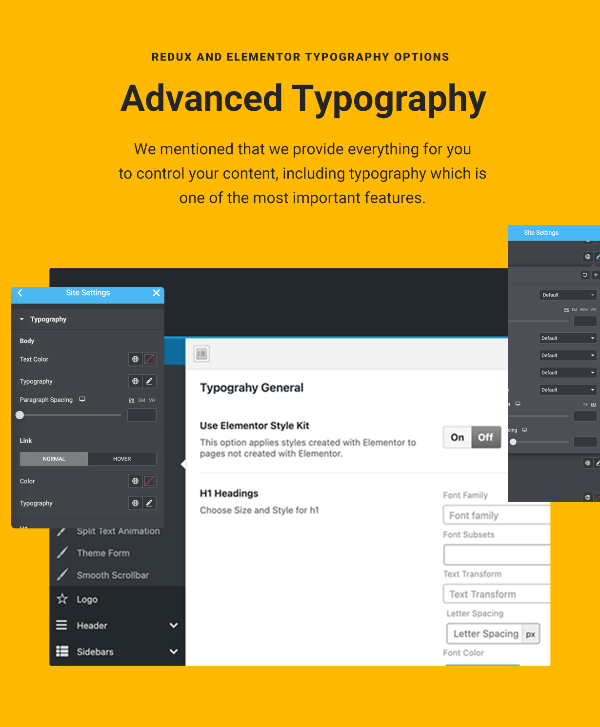 Styler - WordPress WooCommerce Theme Typography