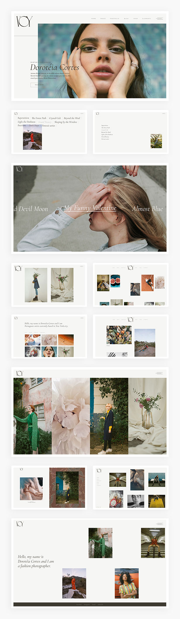 Me Voy - Fotografie-Portfolio-Thema - 1