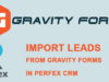 Gravity Forms - Perfex CRM-Integration
