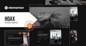 Hoax – Kreativagentur Elementor Template Kit