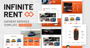 Infiniterent – Autovermietung Elementor Template Kit