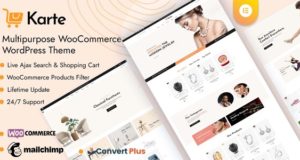 Karte – Mehrzweck-WooCommerce-WordPress-Vorlage