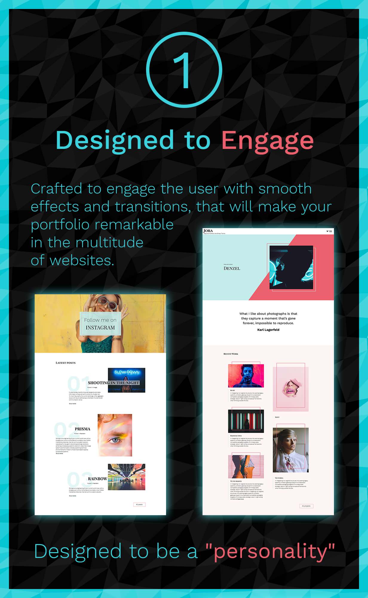 Jora – ein exquisites Portfolio-WordPress-Thema - 2