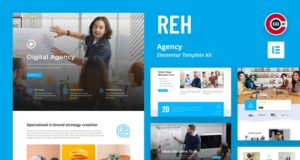 Reh – Agentur-Elementor-Vorlagen-Kit