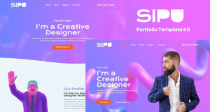 Sipu – Creative Portfolio Elementor Template-Kit