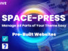 Spacepress - Kreatives Mehrzweck-WordPress-Template