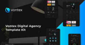 Vontex – Elementor Template Kit für digitale Agenturen