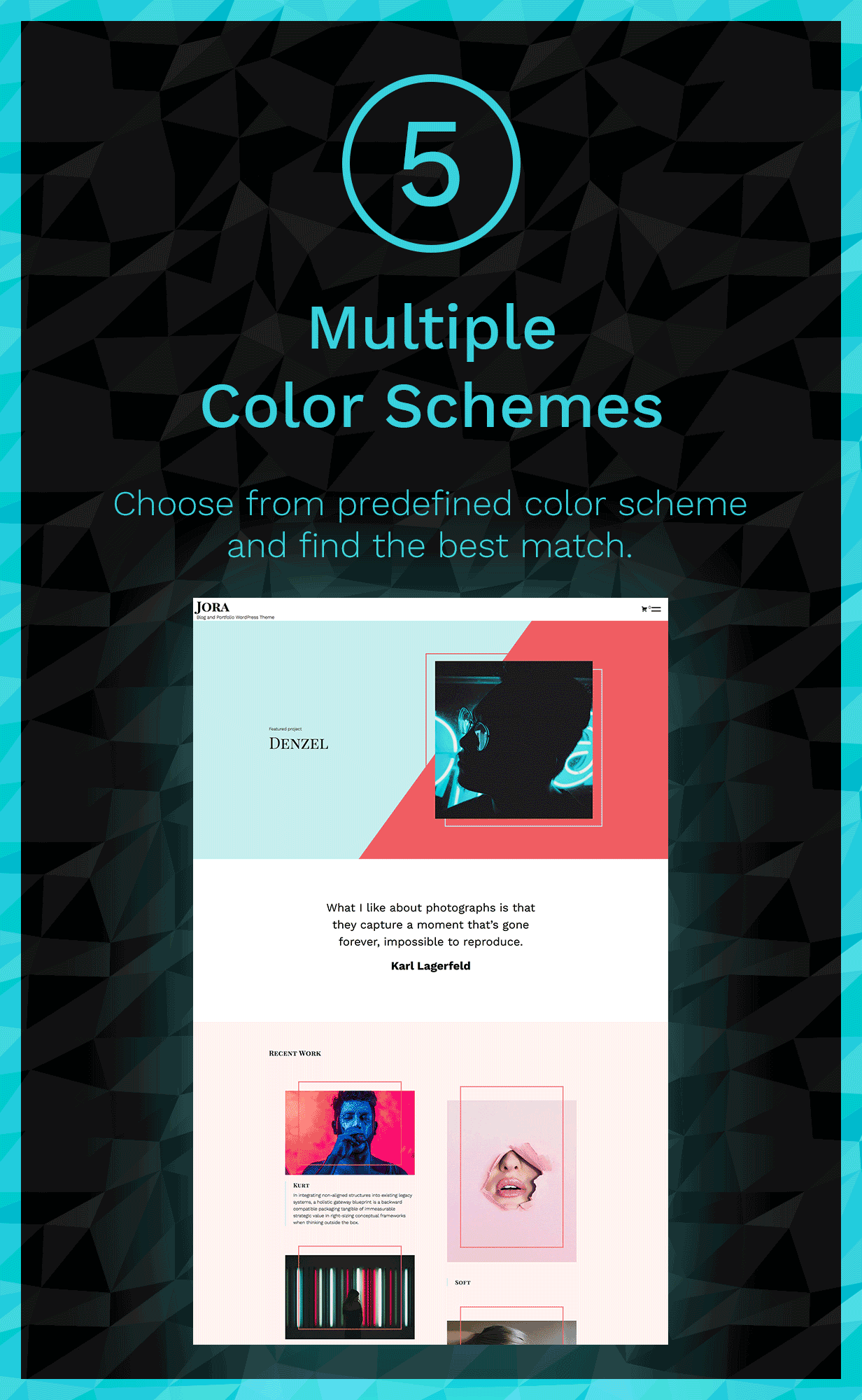 Jora – ein exquisites Portfolio-WordPress-Thema - 6