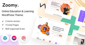 Zoomy – WordPress-Thema für LMS und Bildung