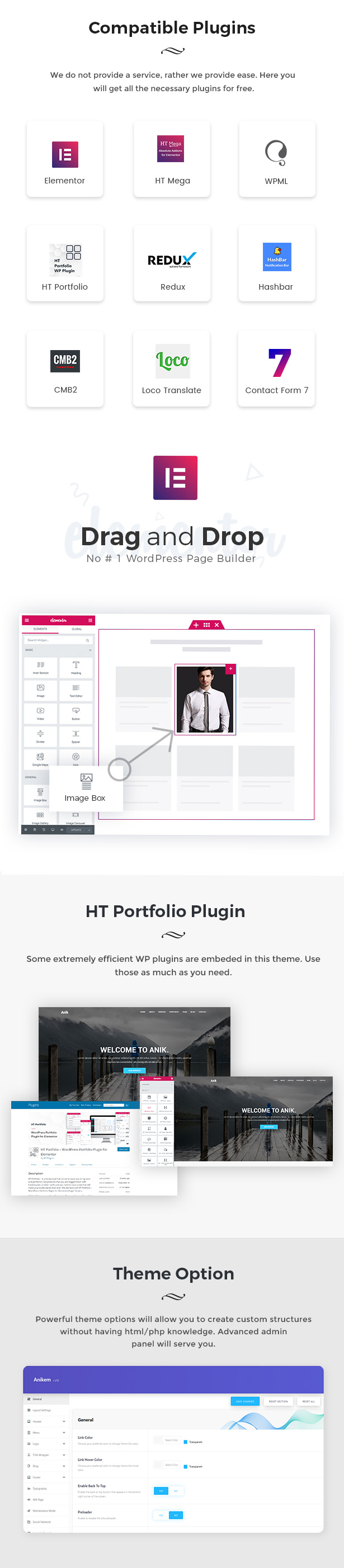 Anik - Persönliches Portfolio-WordPress-Theme - 2