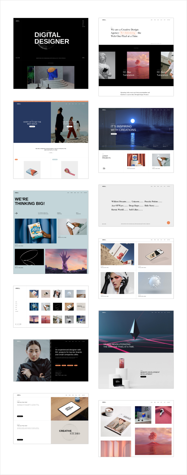 Arica - Creative Portfolio Theme