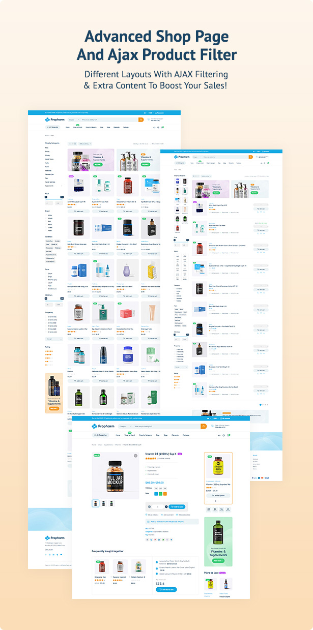 Propharm - Apotheke & Medizin WordPress WooCommerce Theme - 3