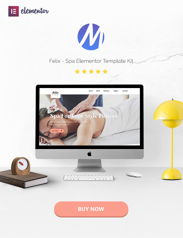 Felix - Spa Elementor Template-Kit - 1