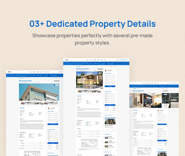 Zihom Real Estate WordPress-Thema - Immobiliendetails