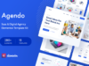 Agendo - Vorlagenkit für digitale Agenturen und kreative Elemente