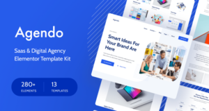 Agendo – Vorlagenkit für digitale Agenturen und kreative Elemente