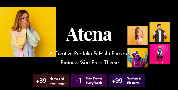 Atena – Ein kreatives Portfolio-WordPress-Thema