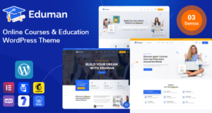 Eduman – WordPress-Thema für Bildung und Online-Kurse