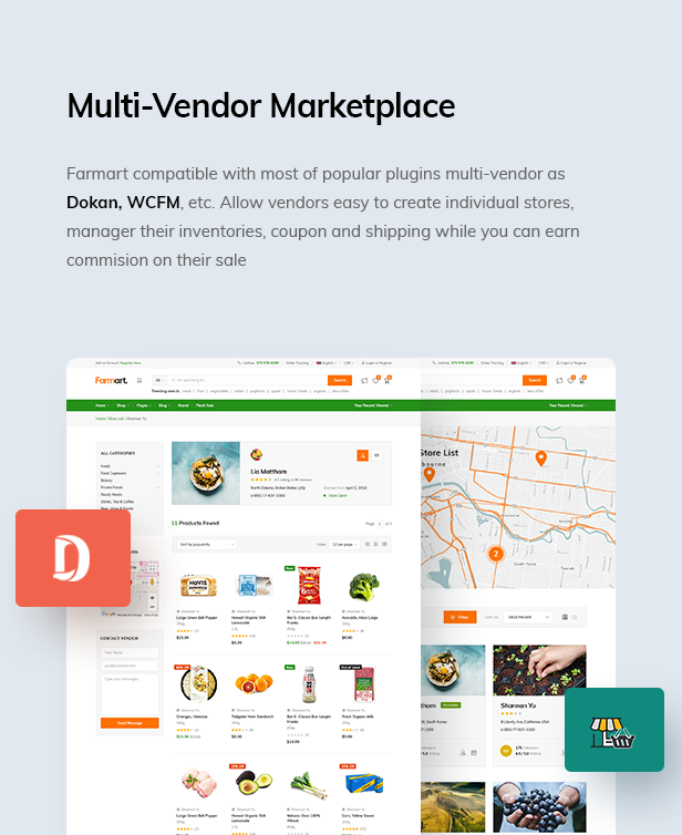 Farmart – Bio- und Lebensmittelmarktplatz WordPress Theme – 3
