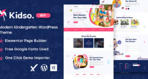 Kidso – Modernes Kindergarten-WordPress-Template