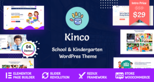 Kinco – Schulkindergarten WordPress Layout