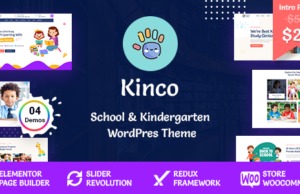 Kinco – Schulkindergarten WordPress Layout