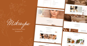 Mikrospa – Spa & Massage Elementor Template Kit