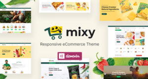 Mixy – WordPress-Template für Bio-Lebensmittelgeschäfte