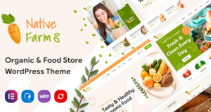 NativeFarm – WordPress-Template für organische und gesunde Lebensmittel