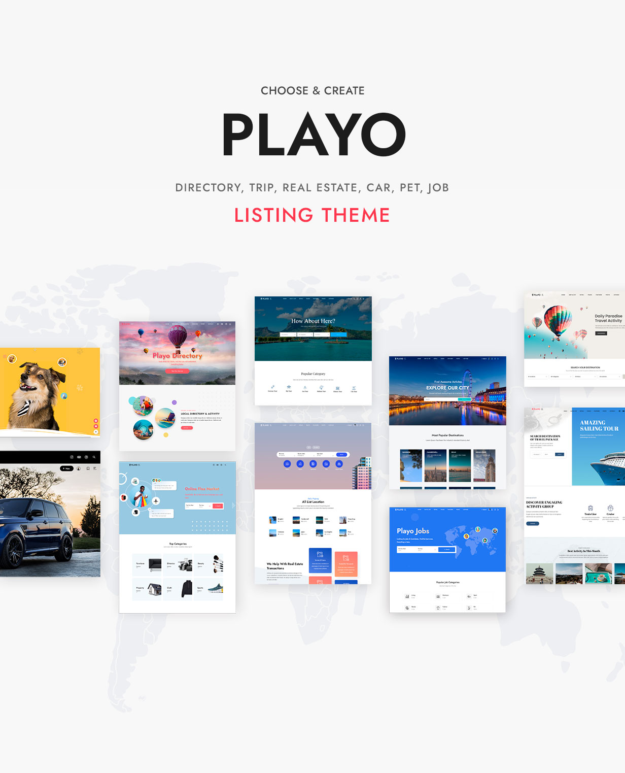 Playo - Verzeichnis & Auflistung, Mehrzweck-WordPress-Thema - 2