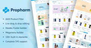 Propharm – Apotheke & Medizin WordPress WooCommerce Layout