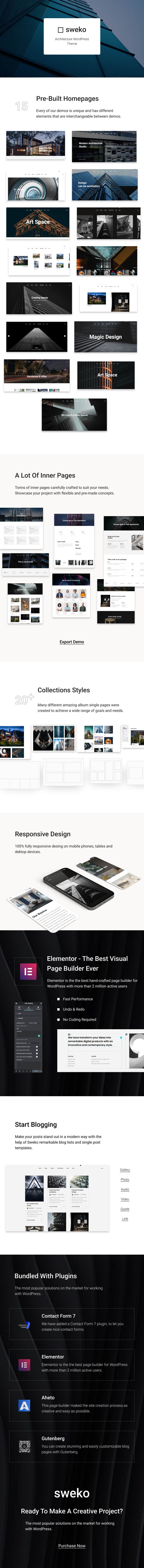 Sweko - Architektur-WordPress-Thema - 2