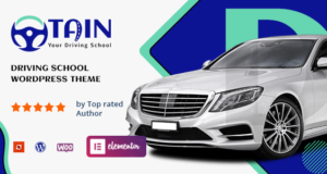 Tain – Fahrschule WordPress Layout