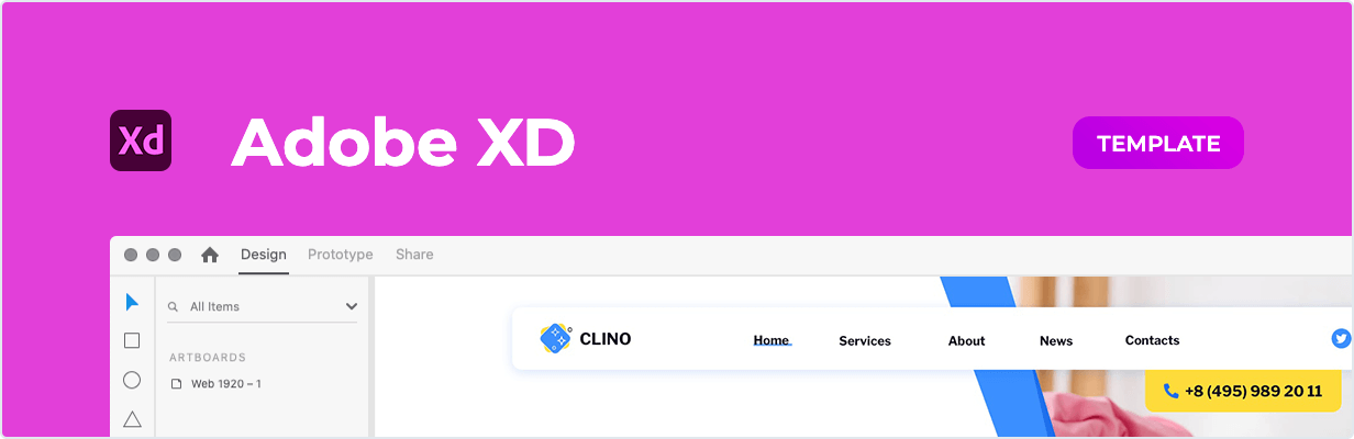 Clino – Reinigungsvorlage für XD