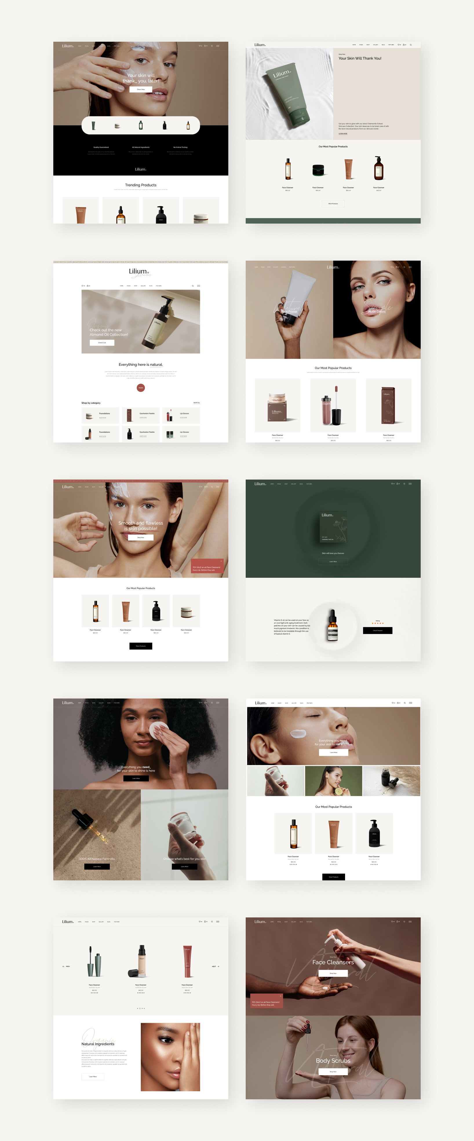 Lilium - Modern WooCommerce Theme 