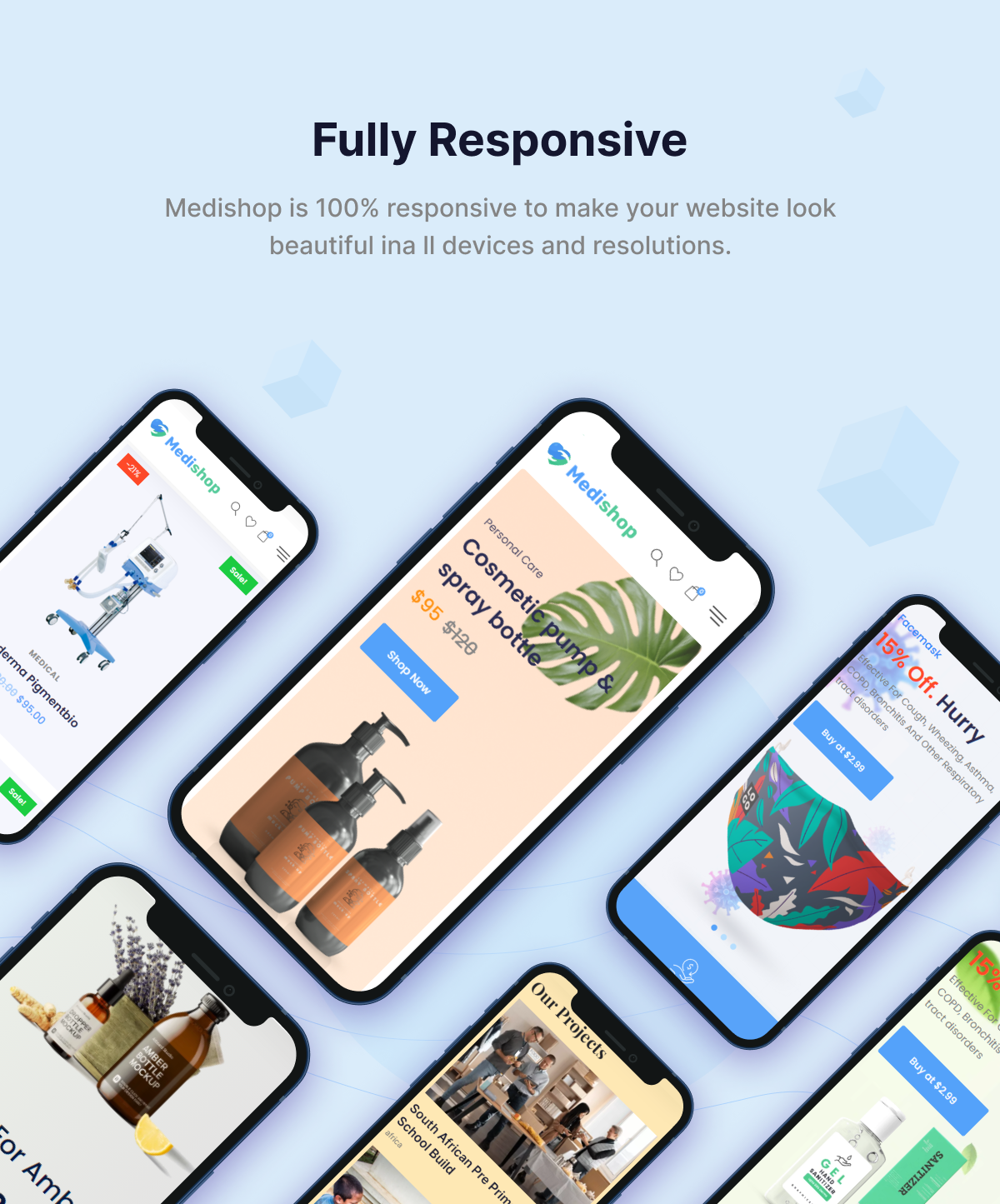 WordPress-Theme für medizinisches Geschäft