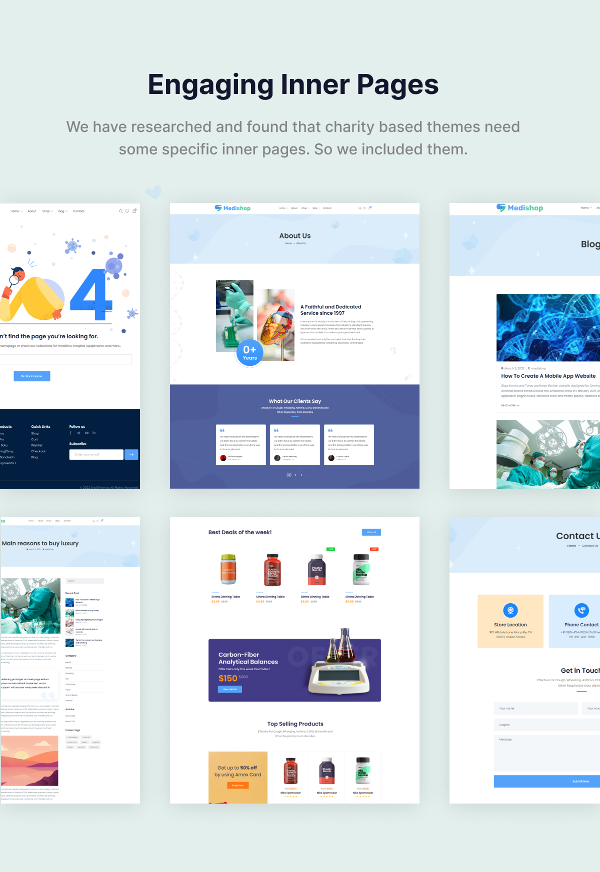 Medizin WordPress-Theme