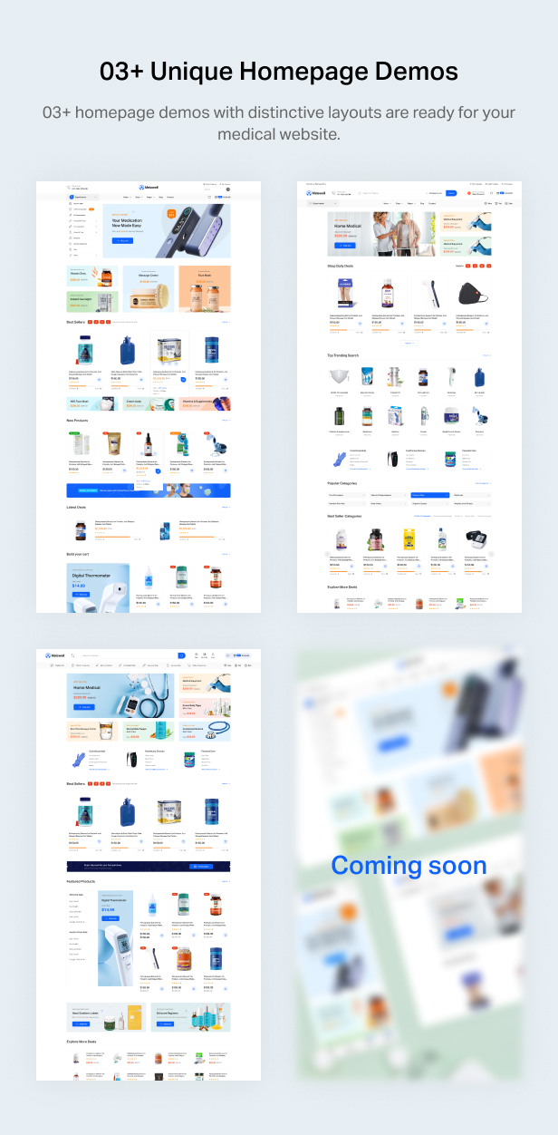 Melawell - Medizinisches Element oder WooCommerce-Theme