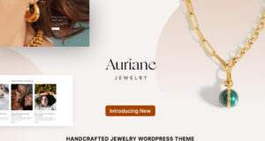 Auriane – WordPress-Thema für handgefertigtes Juweliergeschäft